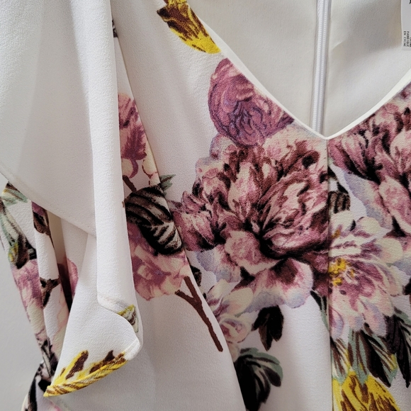 Leith Floral Mid-Length Dress from Nordstrom - Picture 8 of 10